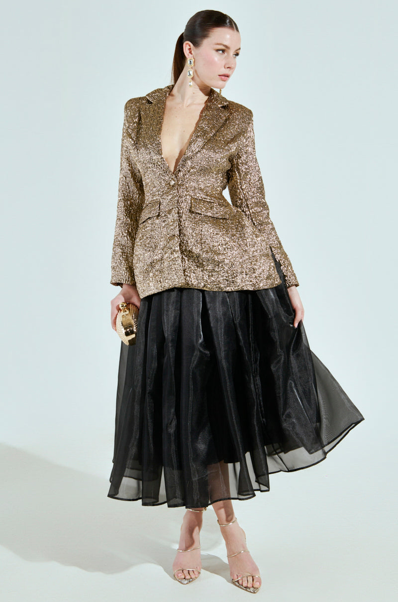 STAY CLOSE TO ME MIDI SKIRT