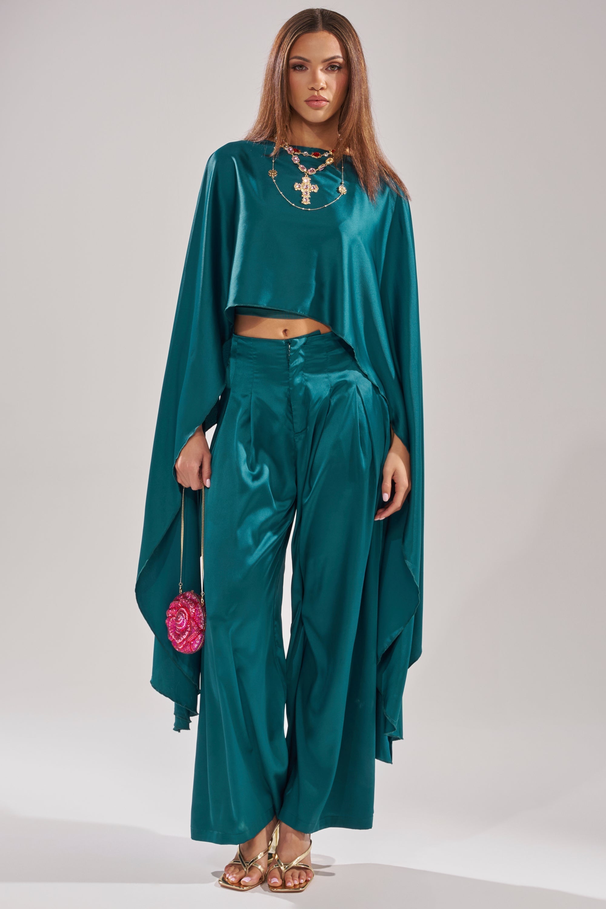 GIRLS FOR LIFE EMERALD BLOUSE